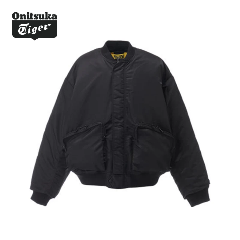 Onitsuka Tiger鬼塚虎男女款梭织棉夹克