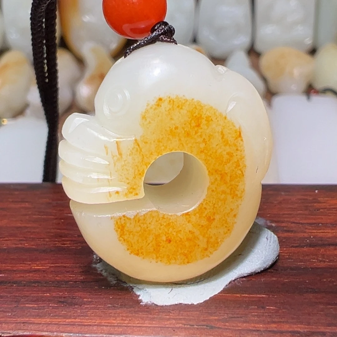 和田玉吊坠(不含链)未镶嵌