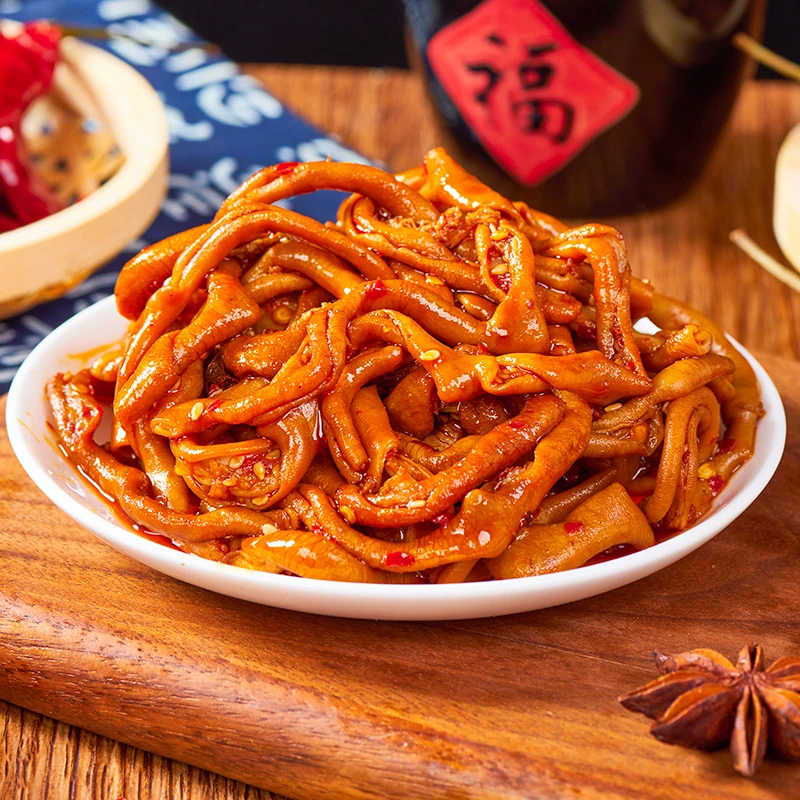 70g藤椒鸭肠新鲜卤味香辣鸭肠开袋即食下酒小吃鸭肉麻辣小吃零食