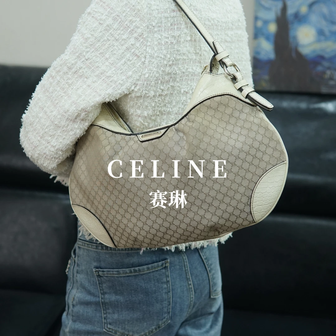 95新 Celine/思琳 老花单肩包/FYZZ09615017/5017