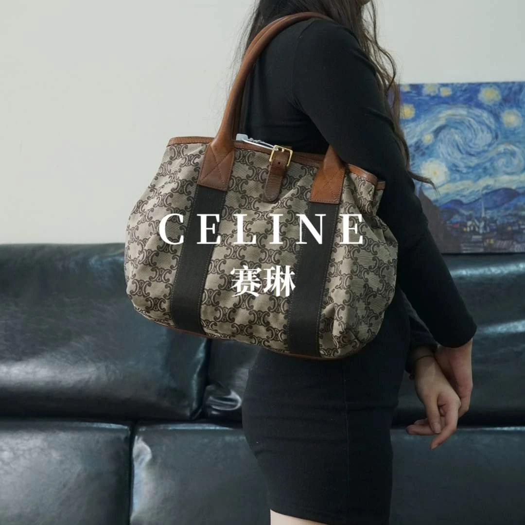95新 Celine/思琳  老花单肩包/FYWT11317034/7034