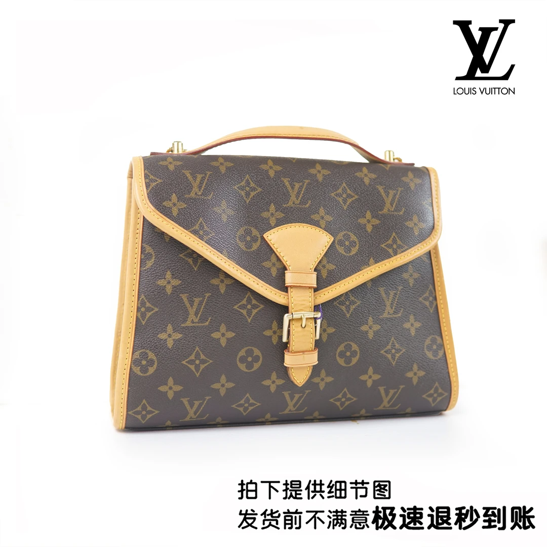 95新 LouisVuitton/路易威登 ivy邮差包(小)yx03208502植鞣革更新