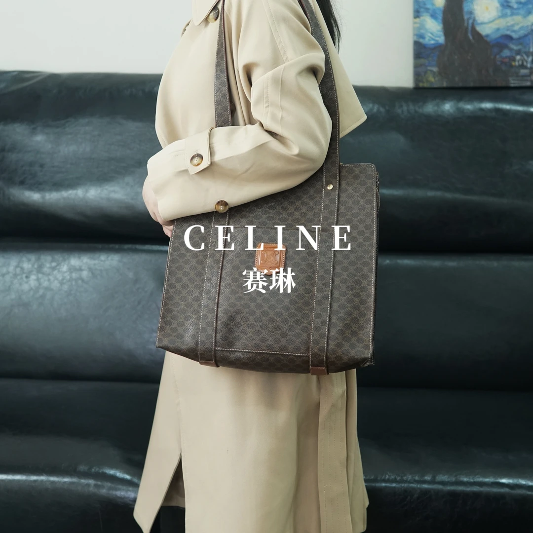 95新 Celine/思琳 老花单肩包/FYJJ09910824/0824