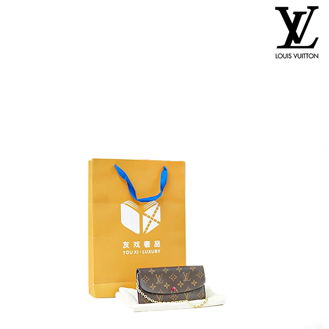 90新 LouisVuitton/路易威登  老花彩豆钱包/002/男士