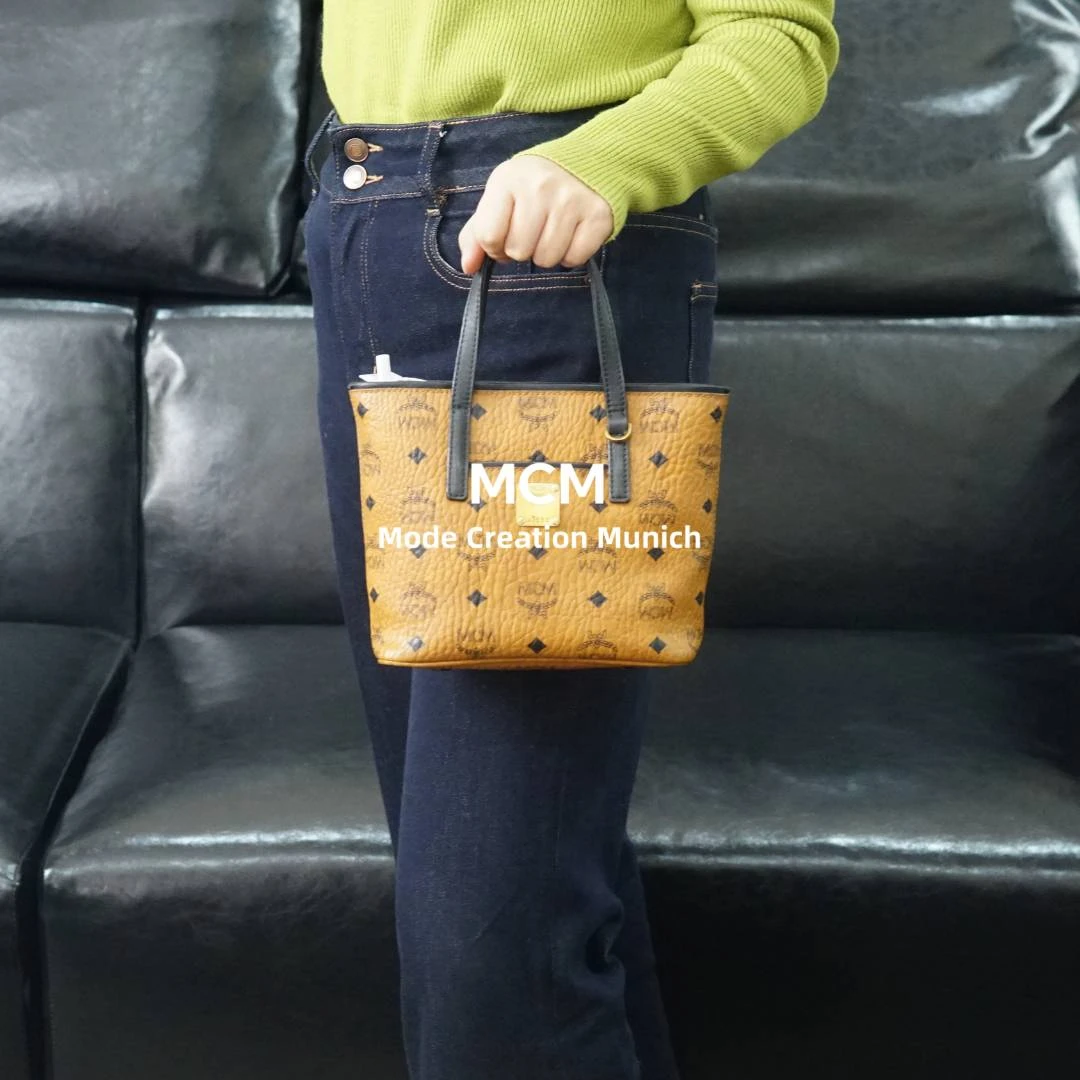 95新 MCM 干邑色手提包/KY11827826/7826