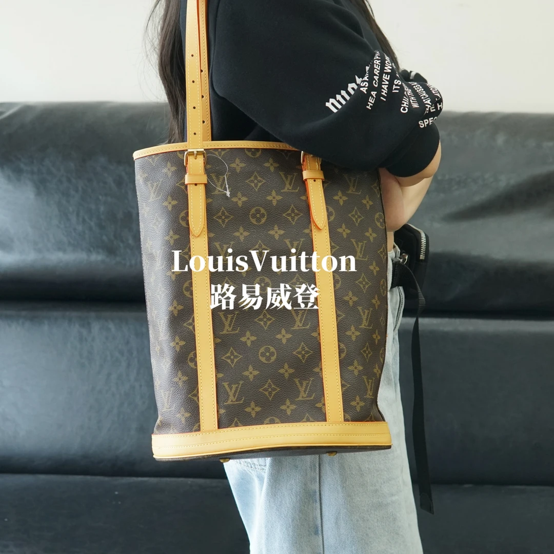 95新 LouisVuitton/路易威登 LV 中古水桶包(大)/yx06920001