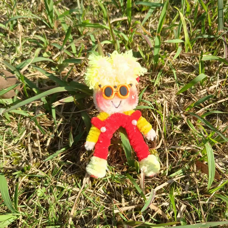 扭扭棒成品小玩偶diy挂件