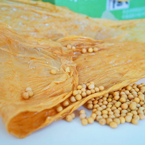 （纯黄豆无添加剂)手工黄豆腐竹500克一袋