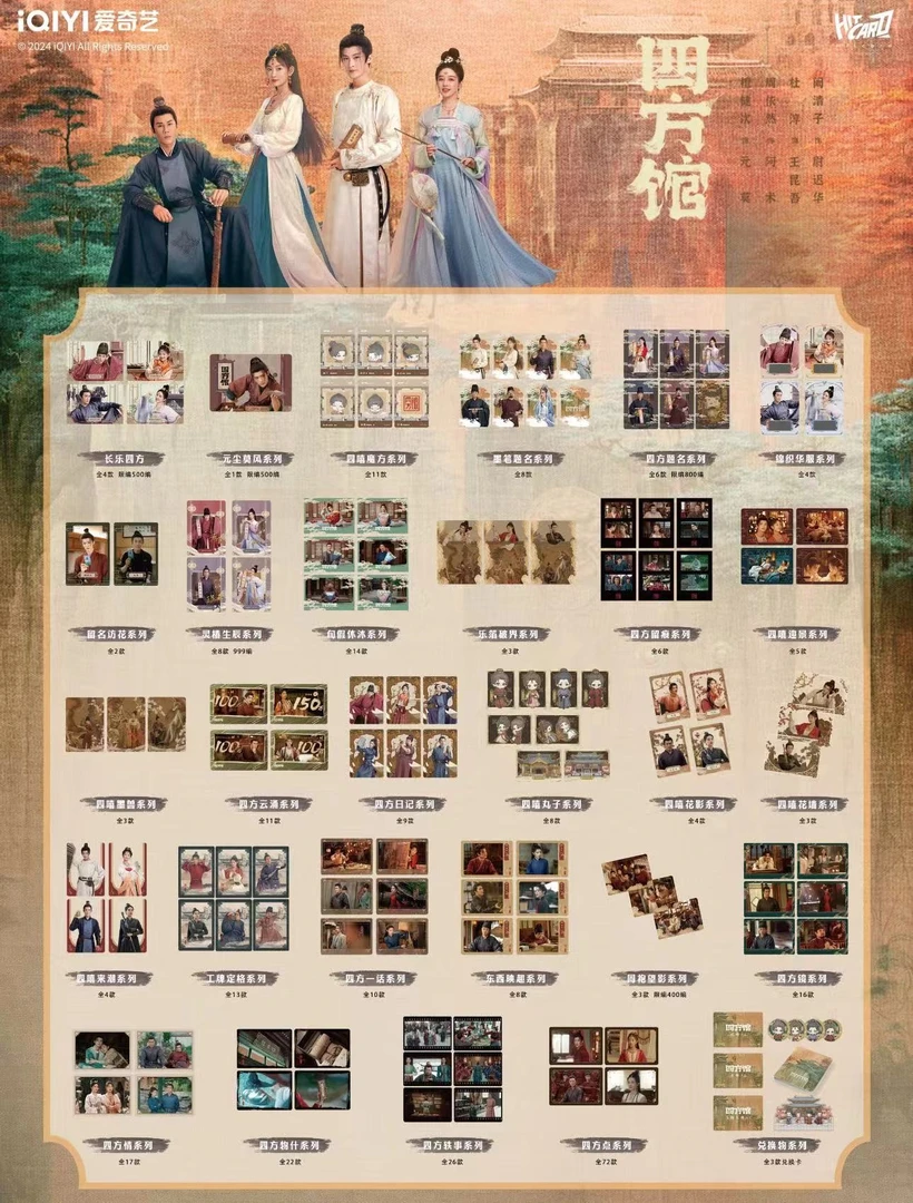 Hitcard正版授权《四方馆》长乐四方主题 影视收藏卡【痞猴代拆】