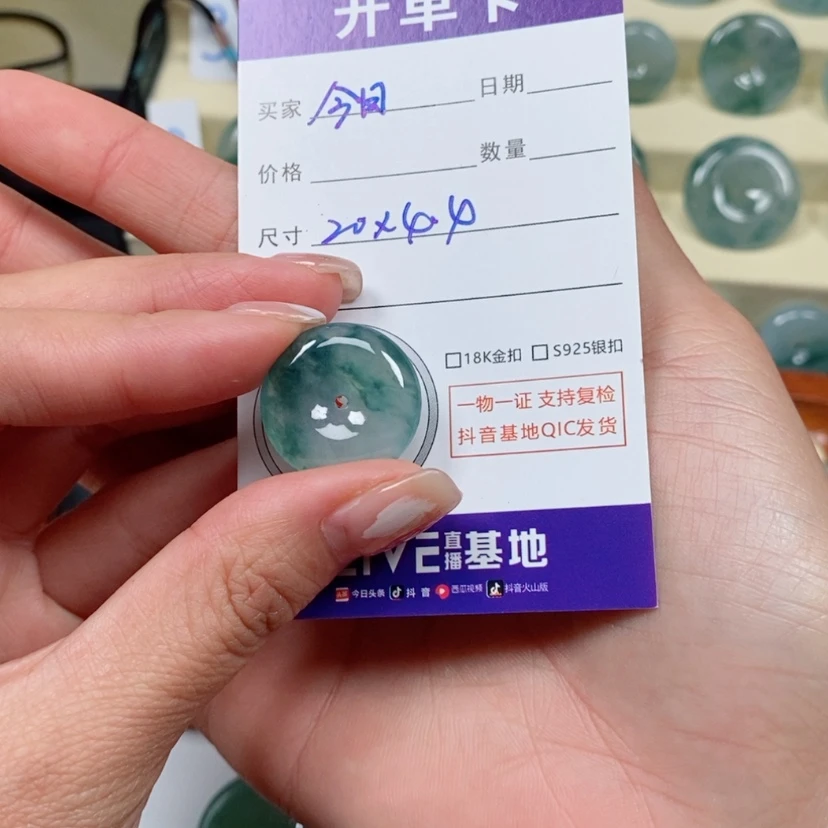 【闪购商品】翡翠颈饰未镶嵌今****3