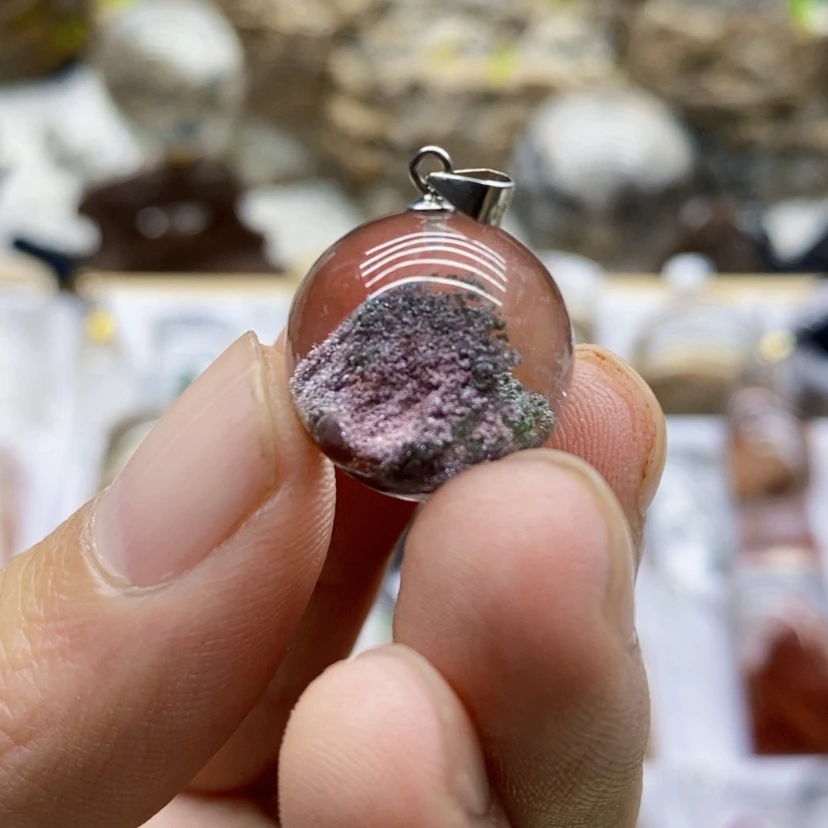 【闪购商品】水晶吊坠银S925镶嵌