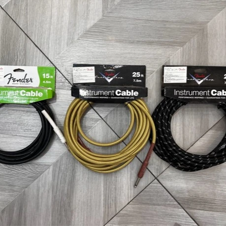 Fender 吉他/贝斯 乐器连接线 吉他线
