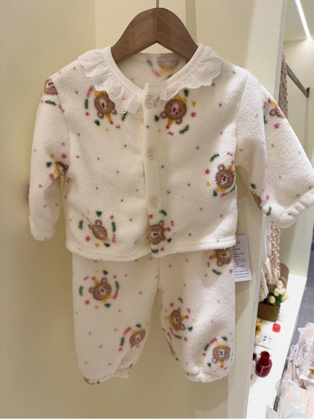 冬季双面糯米绒居家服