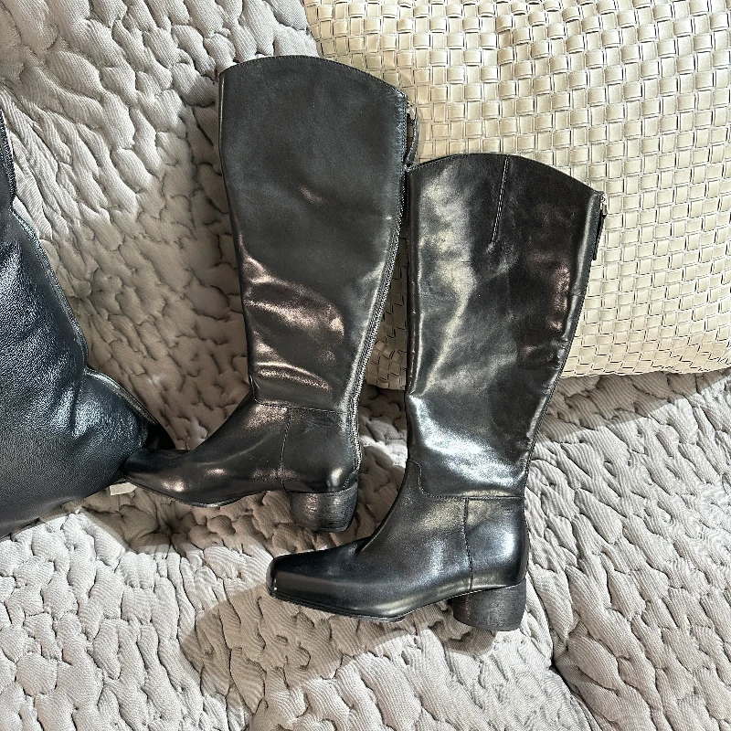 新款气质高级长靴骑士靴SW3366-1