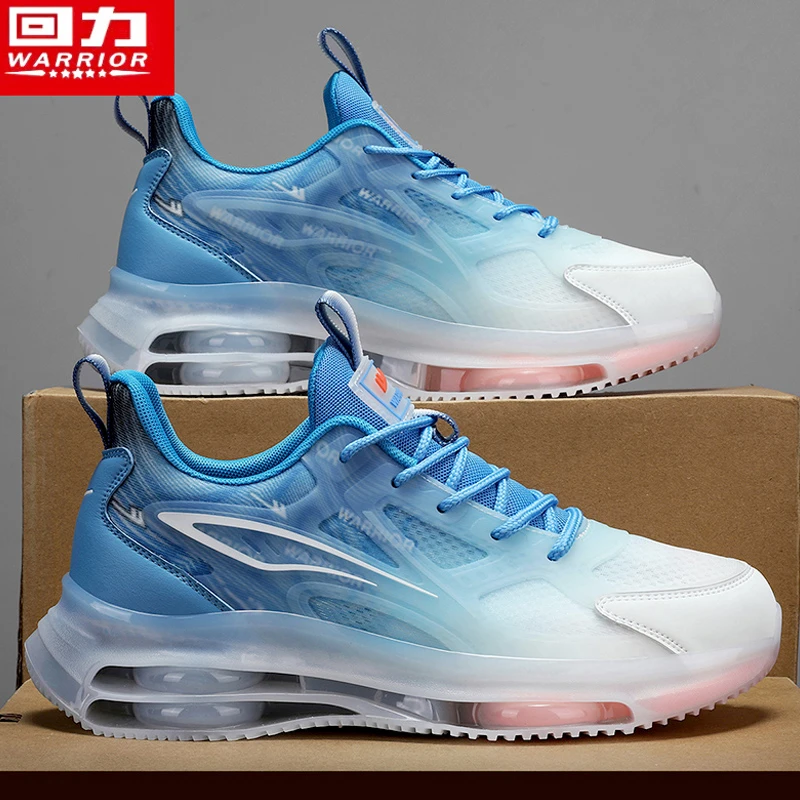 回力男鞋春季2024新款运动气垫减震增高休闲跑步防滑网面老爹潮鞋