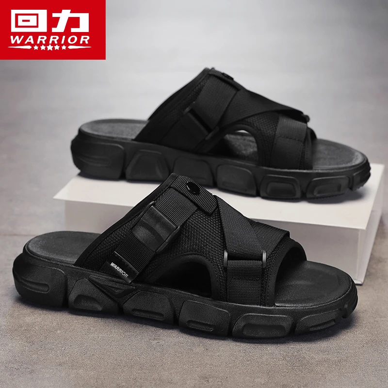 回力拖鞋男式2024新款夏季外穿潮流户外潮牌踩屎感男士沙滩凉拖鞋