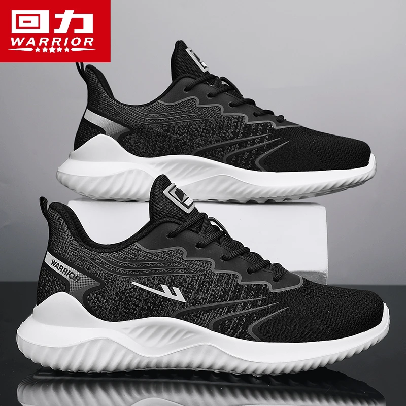 回力男鞋2025新款情侣春季软底网面运动跑步鞋休闲百搭防滑潮鞋子