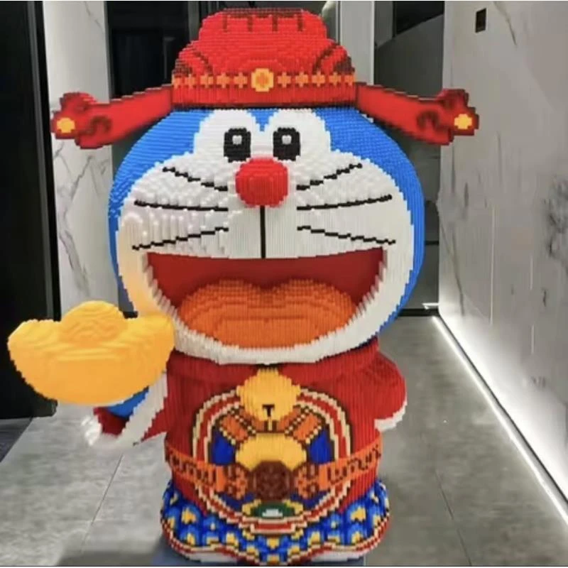财神多啦-儿童玩具拼搭串联小颗粒积木益智动手儿童玩具
