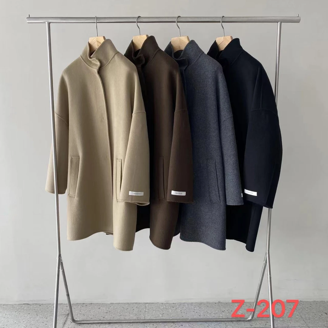 Z-207四色中长款大衣