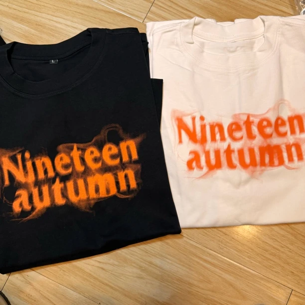 米小可粉霜  黑白双色t恤