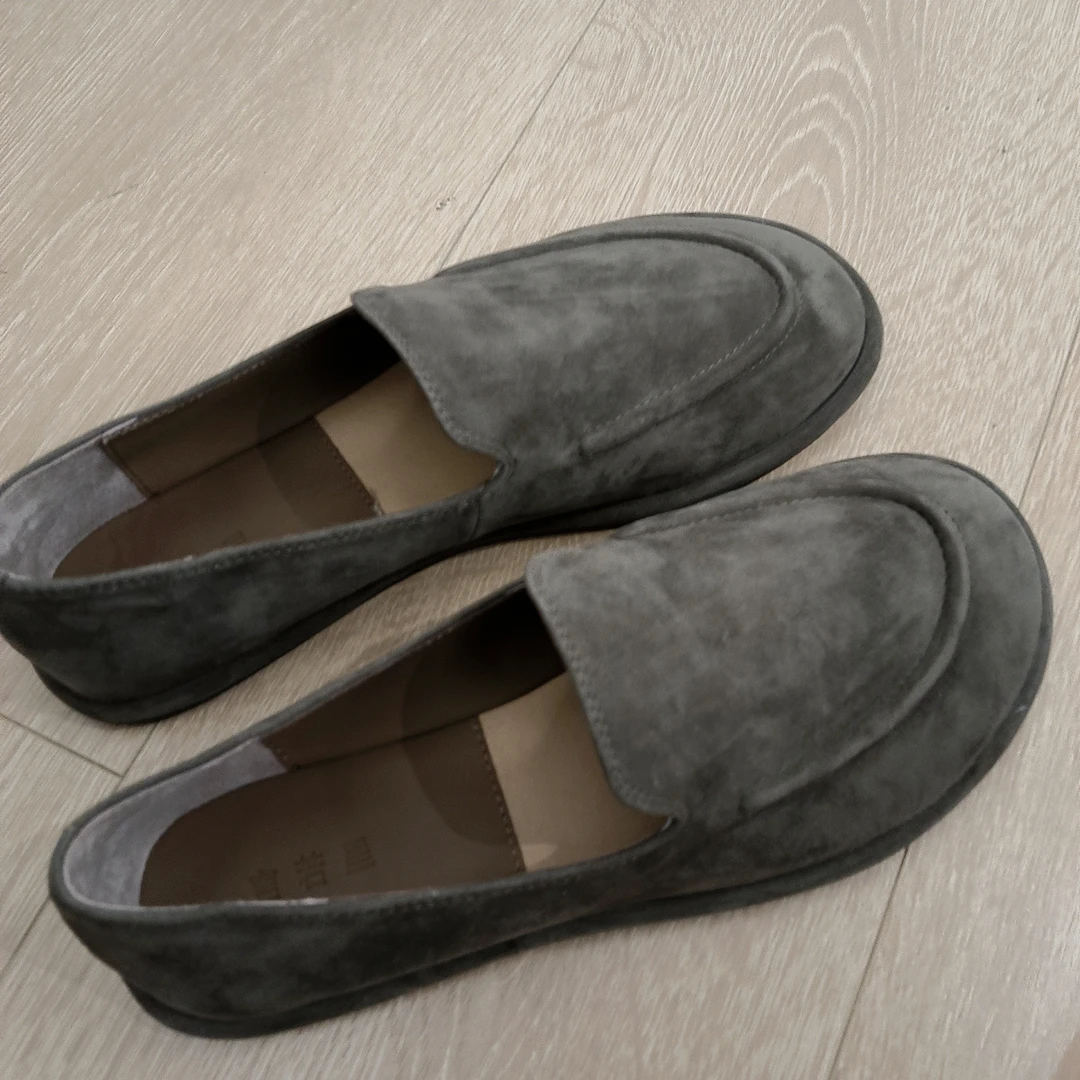 新款洋气羊京皮单鞋