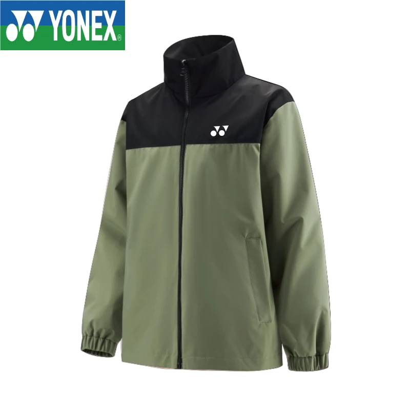 YONEX尤尼克斯冲锋衣秋冬男时尚立领户外跑步休闲运动风情侣外套
