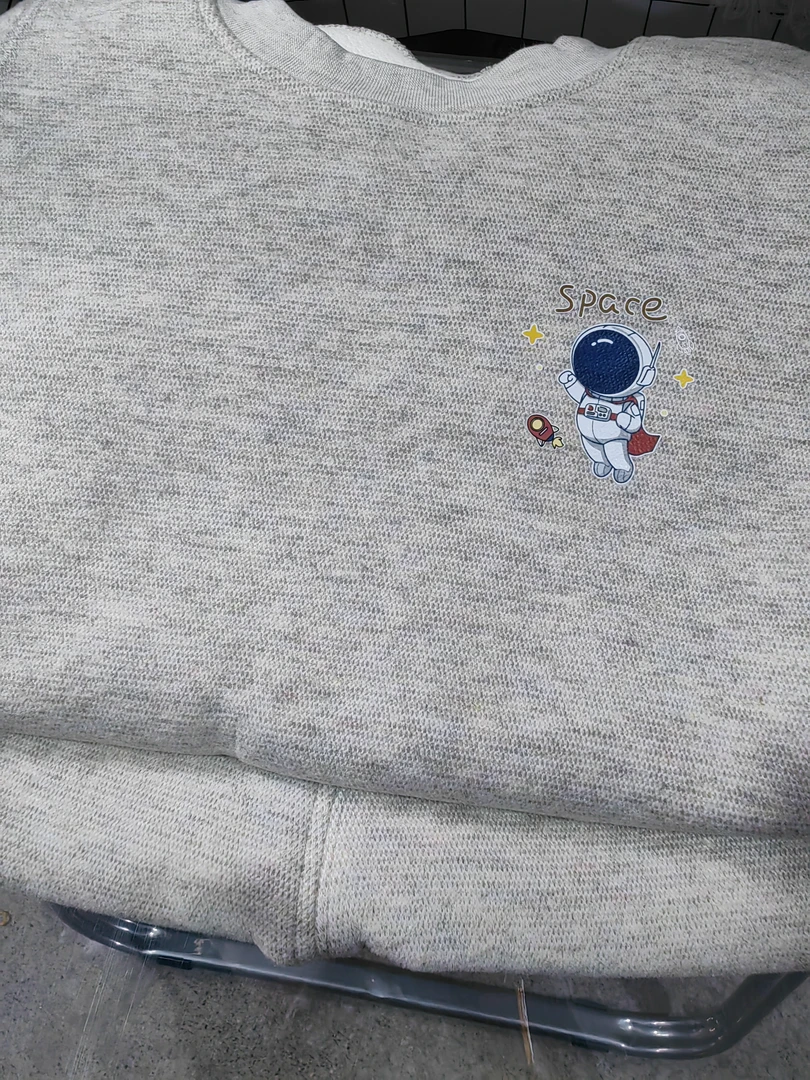 1554太空人加绒家居服套装