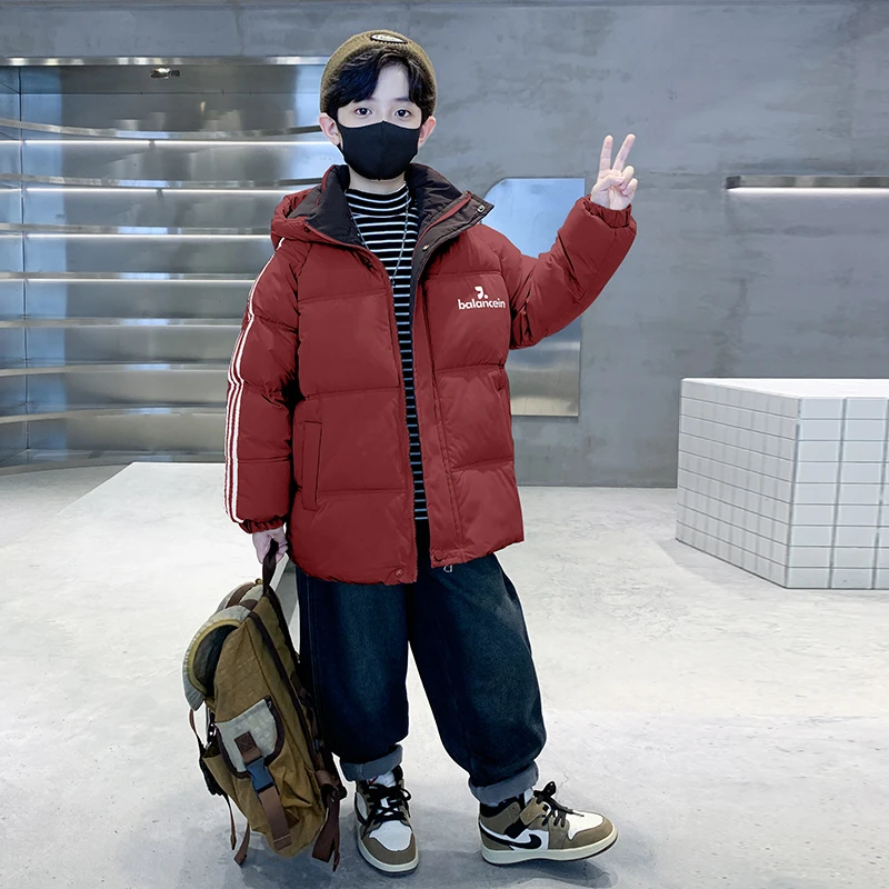 童装男童棉衣棉服冬季2023新款中大童上衣加厚外套儿童装冬装棉袄