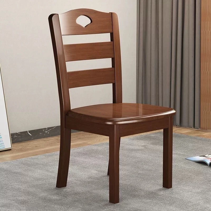 实木餐桌椅靠背椅餐椅简约现代凳子家用饭店餐厅椅子