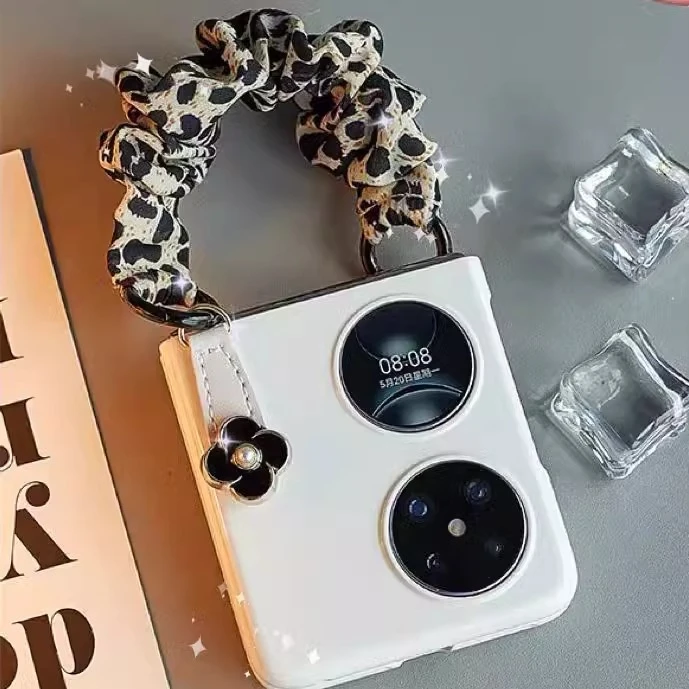 适用华为pocket2手机壳新款高级感手提轻奢折叠屏全包超薄保护壳