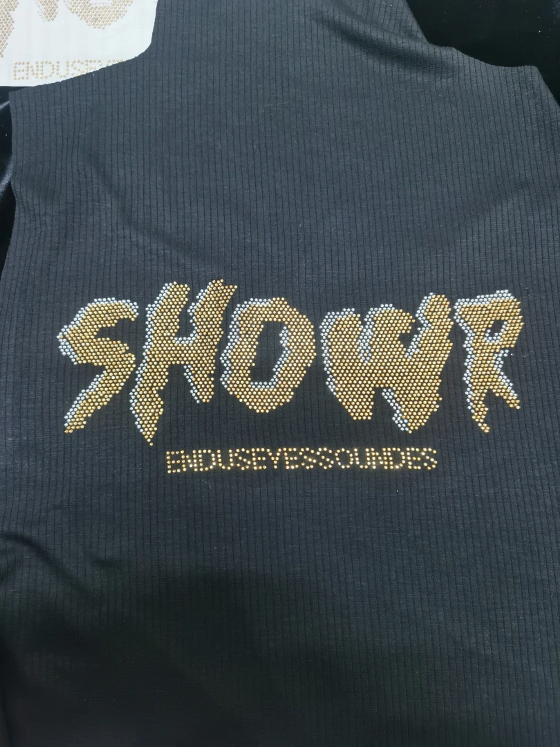 布艺配饰字母烫钻一个（全场满20包邮）