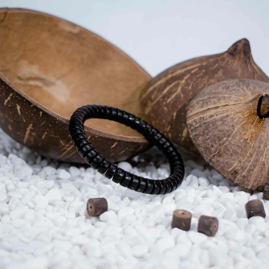 老龚带你玩-藏切手串原生态印尼椰蒂