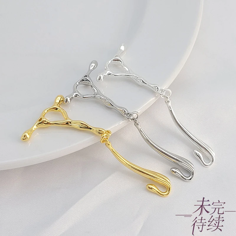 T字三角连接扣收尾套装diy手工自制手链饰品配件