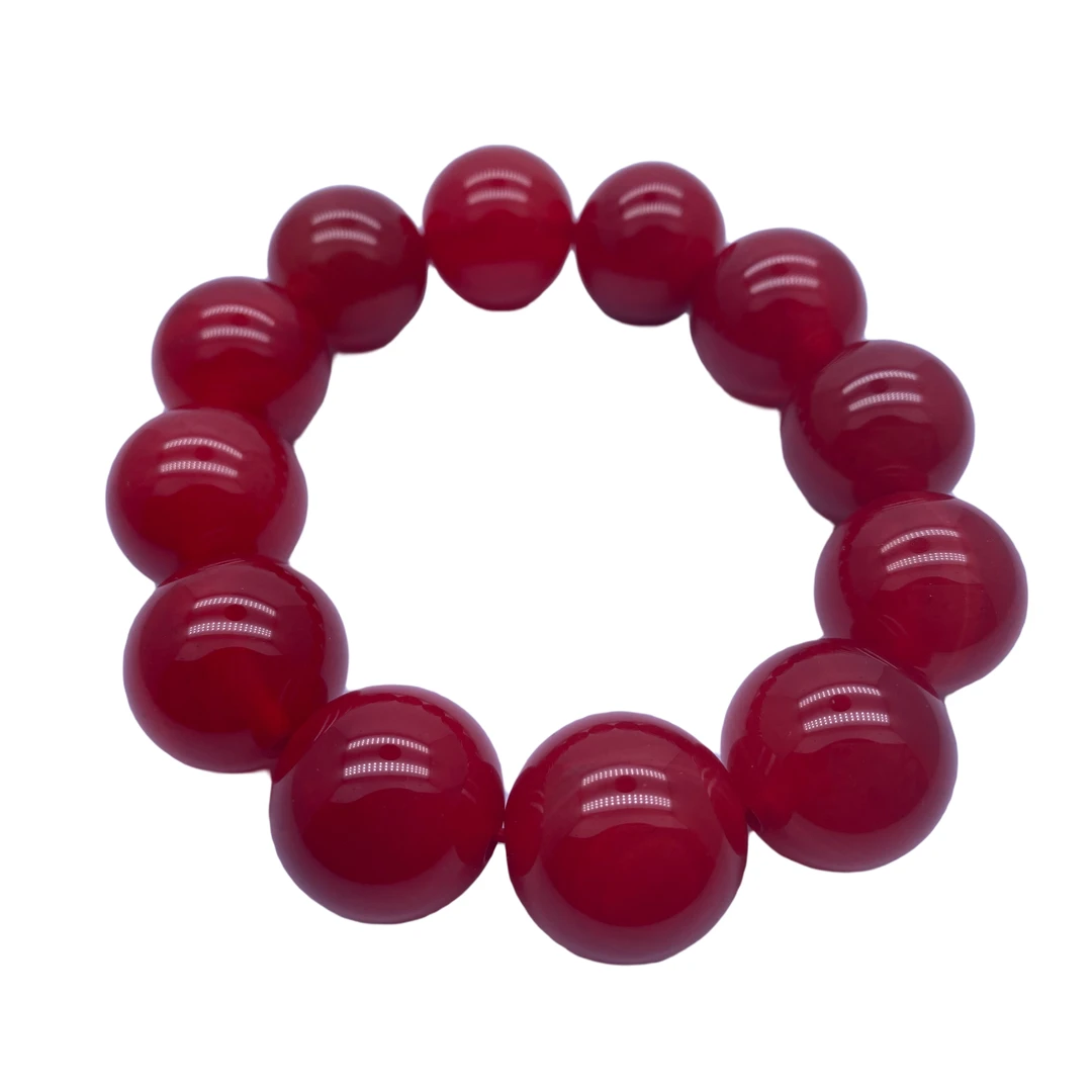 天然鸽血红玛瑙血丝卡20豪华手串多样性发一件