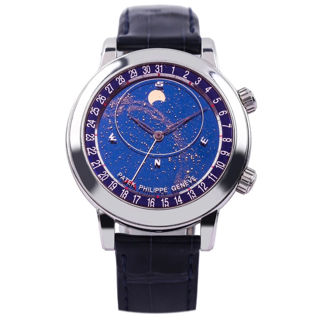 95新 Patek Philippe/百达翡丽 百达翡丽/6102P/13年全套/44mm