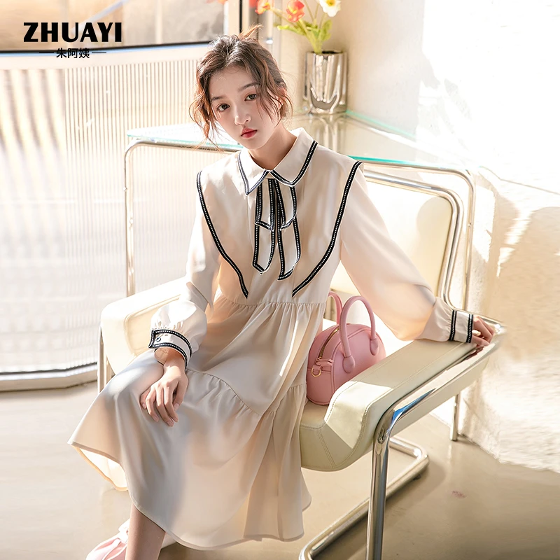 朱阿姨女童连衣裙2023春夏宽松女孩仙气公主裙子中大童网纱长裙