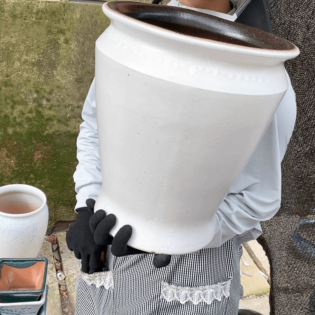 紫砂花盆正品口26高31