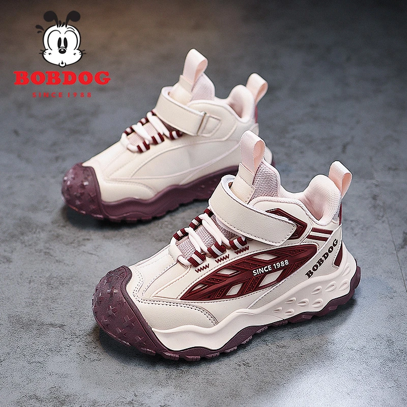 巴布豆女童鞋子2025春秋新款软底时尚百搭休闲儿童运动鞋防滑女孩