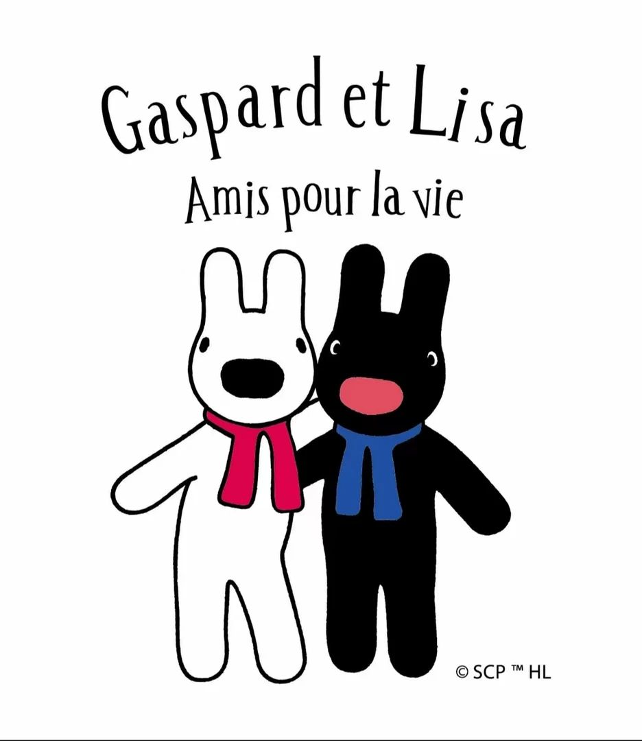 <Gaspard et Lisa>漫画款夏纯棉T shirt