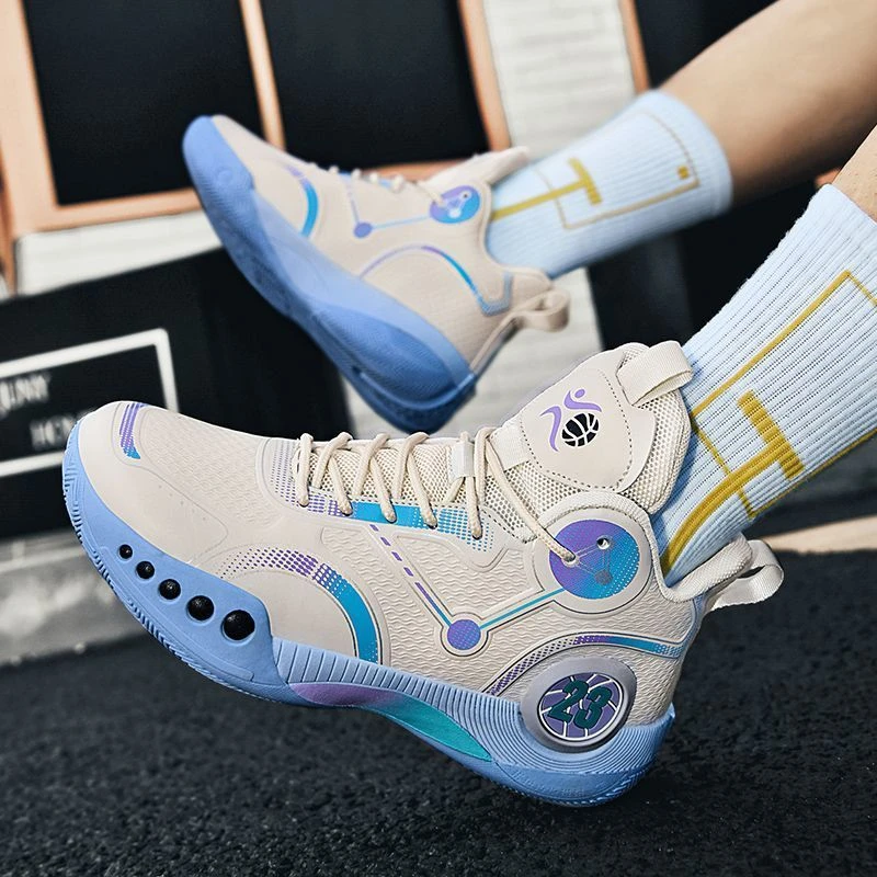 韦德之道幻影3篮球鞋男皮面防水减震缓震耐磨防滑三代实战球鞋