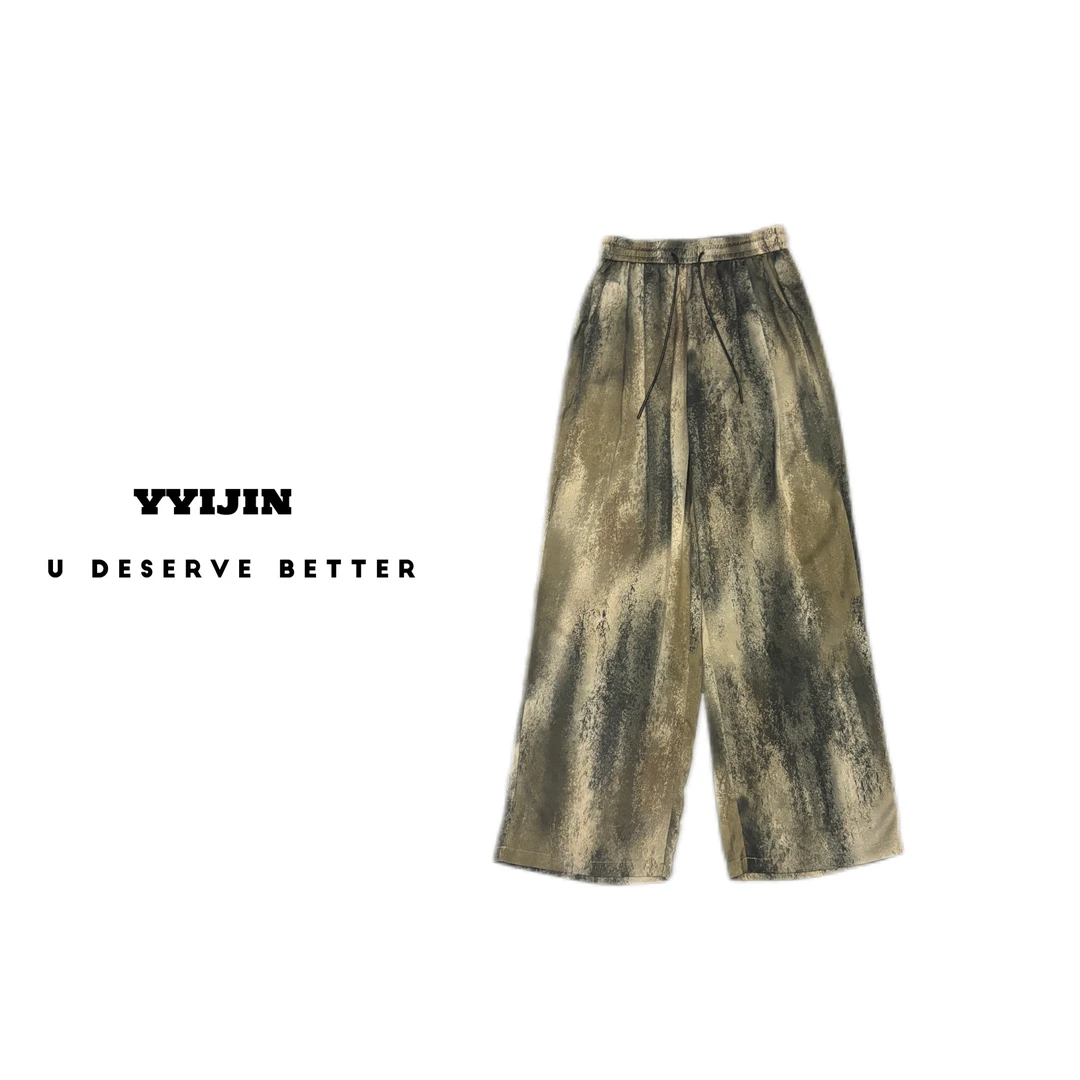 【Y&YI JIN】油画休闲裤