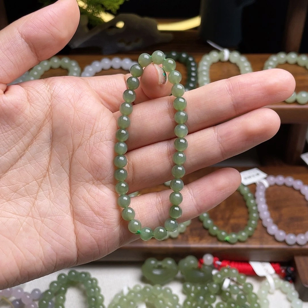 和田玉手链未镶嵌