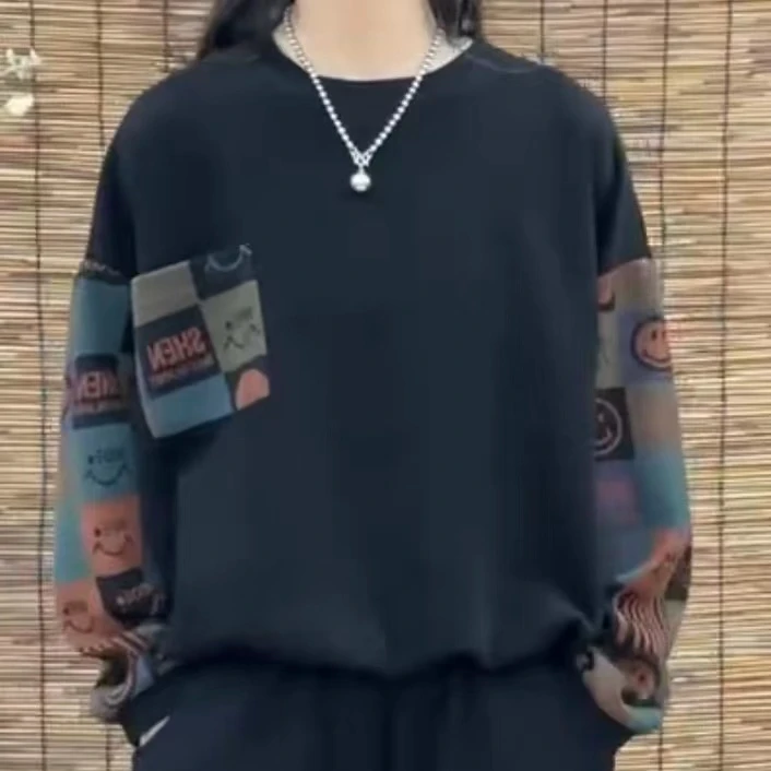 5244新款秋季时尚减龄百搭显瘦长袖上衣