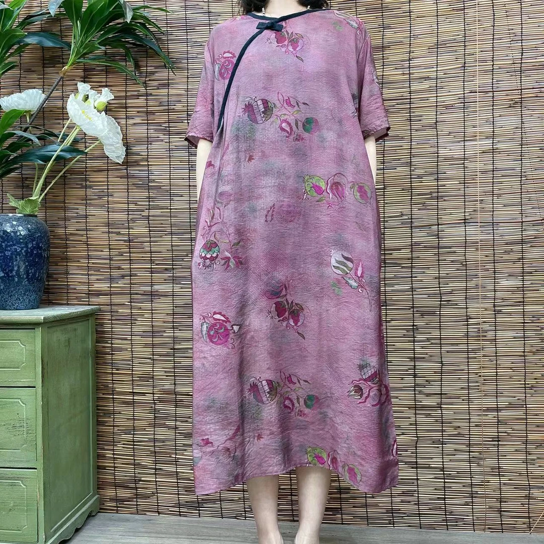 2424款春夏时尚气质优雅减龄显瘦连衣裙QZ