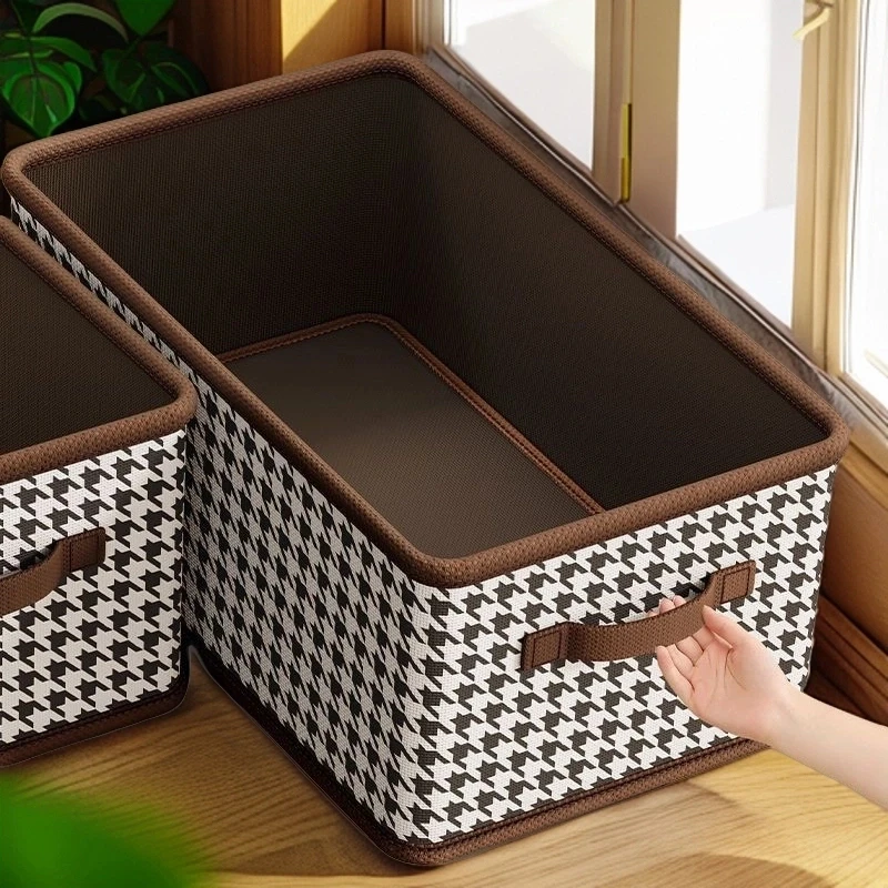 整理箱衣服收纳抽屉式大容量衣柜分层整理盒衣物裤子布艺储物箱筐
