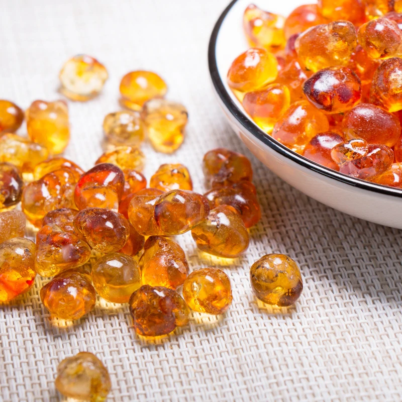 琥珀桃胶干货精修雪燕皂角米组合装无杂质袋装罐装