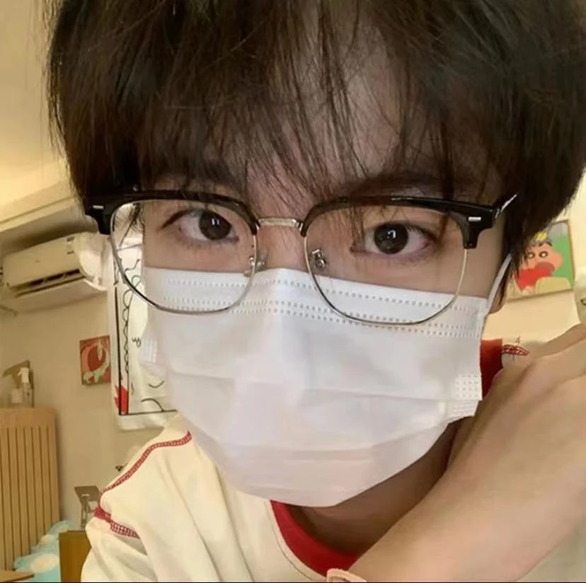斯文日系潮流近视眼镜女防蓝光有度数学生理工男款显脸小素颜神器