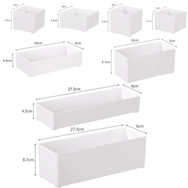 其他收纳盒厨房抽屉内置分格分隔厨具餐具叉筷勺文具化妆品储物盒