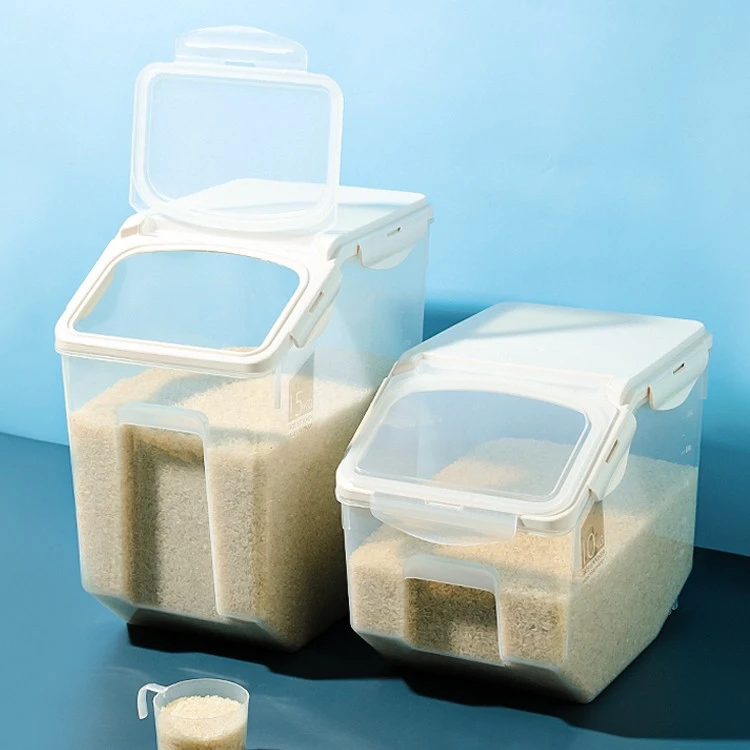 大容量家用防虫防潮密封米箱米缸装面粉储存罐五谷杂粮大米收纳盒