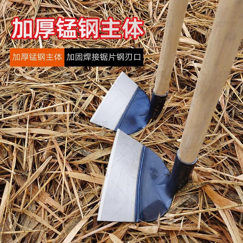 锄头多用锻造工艺种菜锄头锄草农用除草省力家用翻地松土淬火锄草